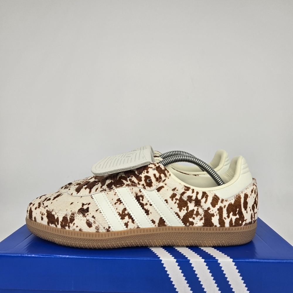 adidas Cream and Brown Athletic Shoes